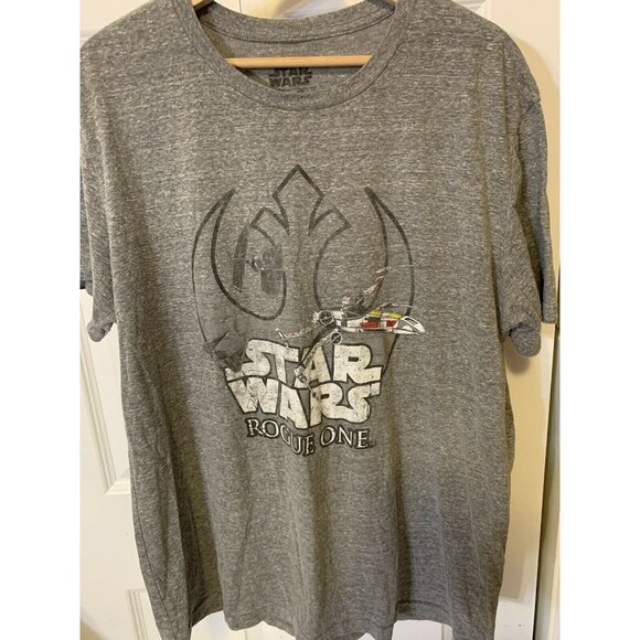 Star Wars Rogue One Men’s Sz‎ XL X Wing Rebel Gray - Picture 6 of 7